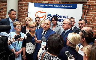 Parlamentarzyści Platformy Obywatelskiej odwiedzają województwo warmińsko-mazurskie